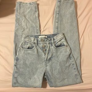 Pacsun light wash dad jeans